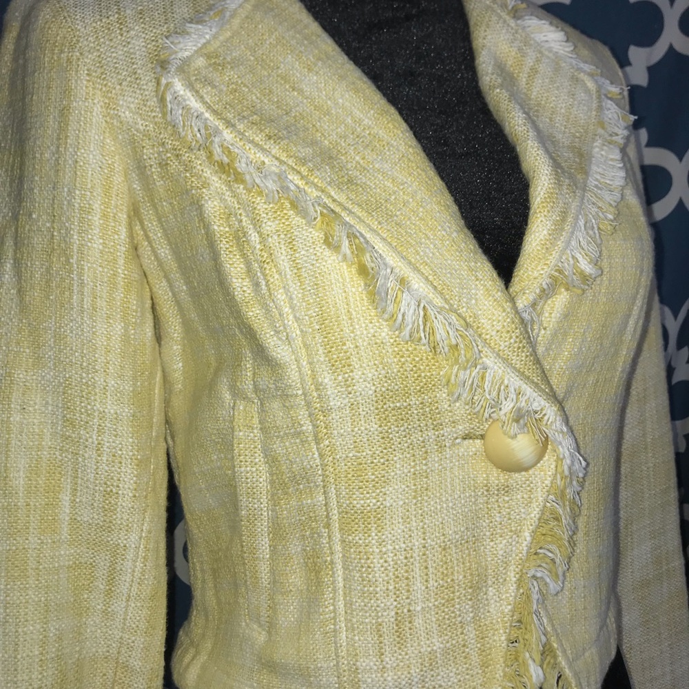 CABI Spring Tweed Jacket - NWT